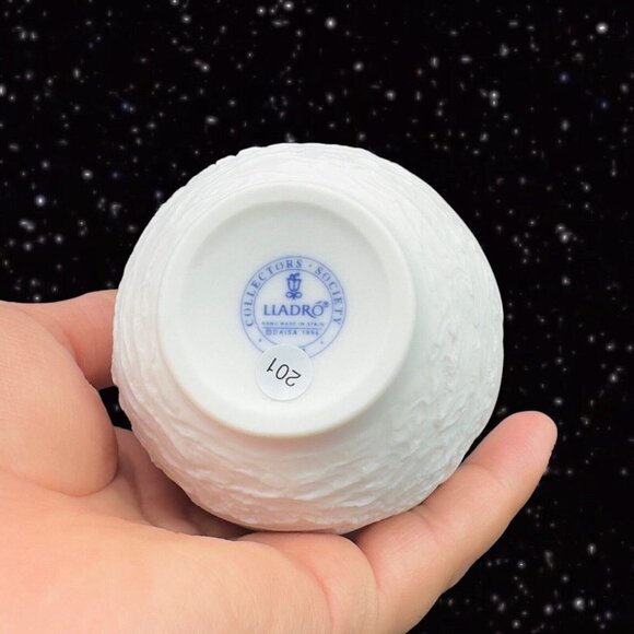 Lladro Collectors Society 1997 SAILING THE SEAS CUPS CANDLE HOLDER VOTIVE WHITE - Picture 8 of 13